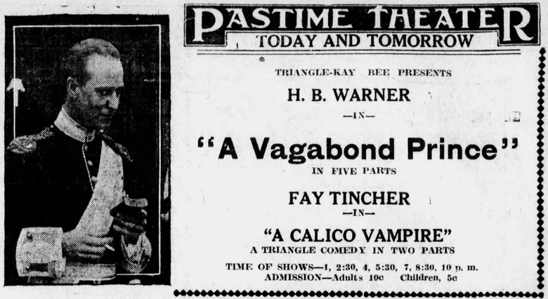 The Vagabond Prince poster