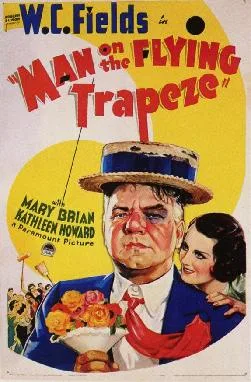 Man on the Flying Trapeze poster