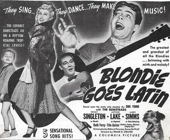Blondie Goes Latin poster
