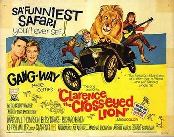 Clarence, the Cross-Eyed Lion poster