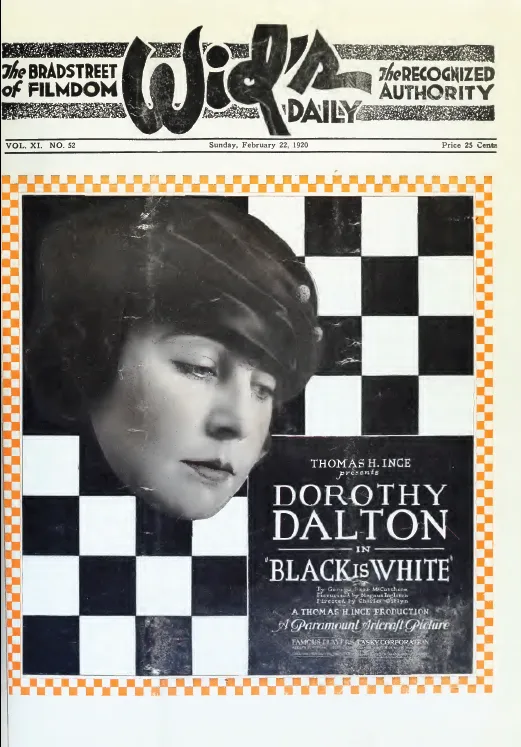 Black Is White poster