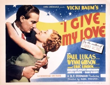 I Give My Love poster