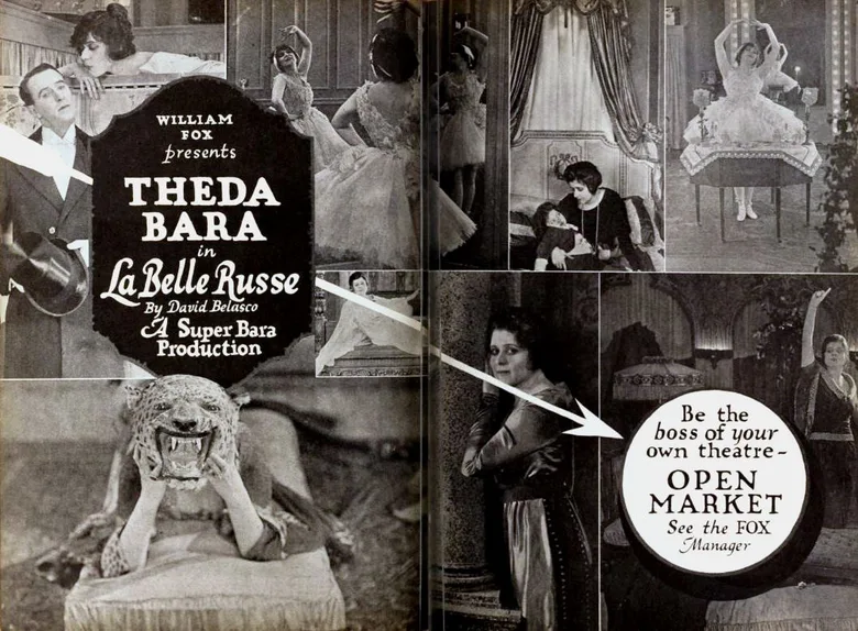 La Belle Russe poster