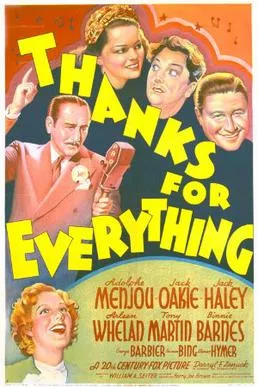 Thanks for Everything poster