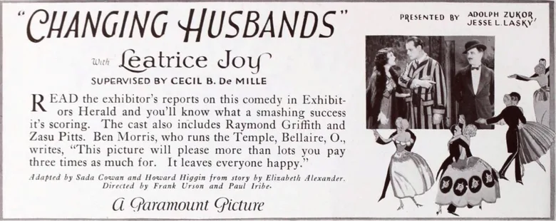 Changing Husbands poster