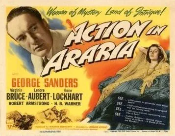 Action in Arabia poster