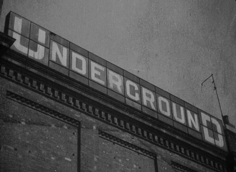 Underground poster