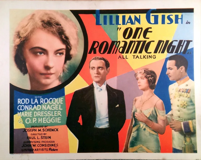 One Romantic Night poster