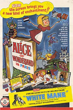 Alice of Wonderland in Paris poster