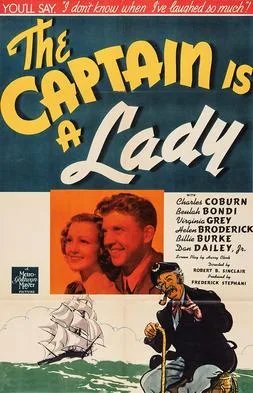 The Captain Is a Lady poster
