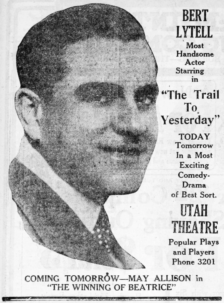 The Trail to Yesterday poster