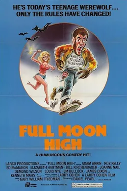 Full Moon High poster