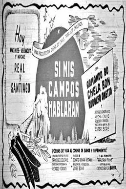 Si mis campos hablaran poster