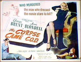 The Corpse Came C.O.D. poster