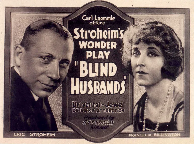 Blind Husbands poster