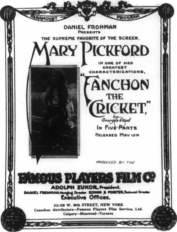Fanchon the Cricket poster