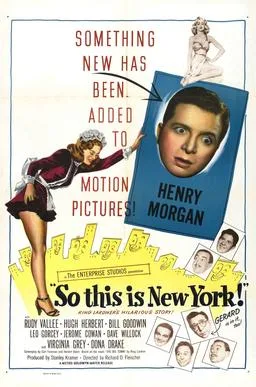So This Is New York poster