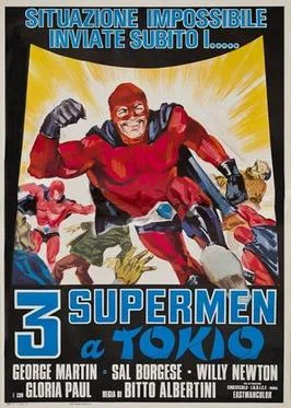 Three Supermen at Tokyo poster