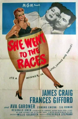 She Went to the Races poster