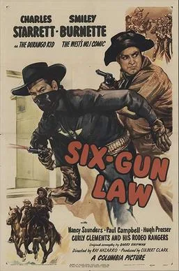 Six-Gun Law poster