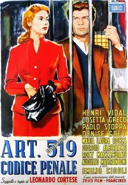 Art. 519 codice penale poster