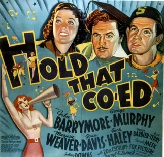 Hold That Co-ed poster