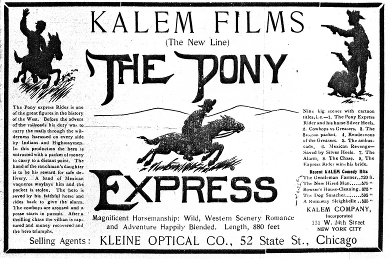 The Pony Express poster