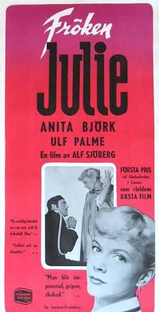 Miss Julie poster