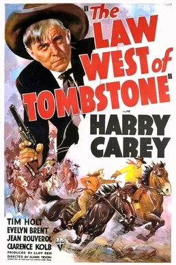 The Law West of Tombstone poster