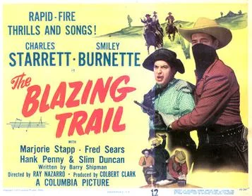 The Blazing Trail poster
