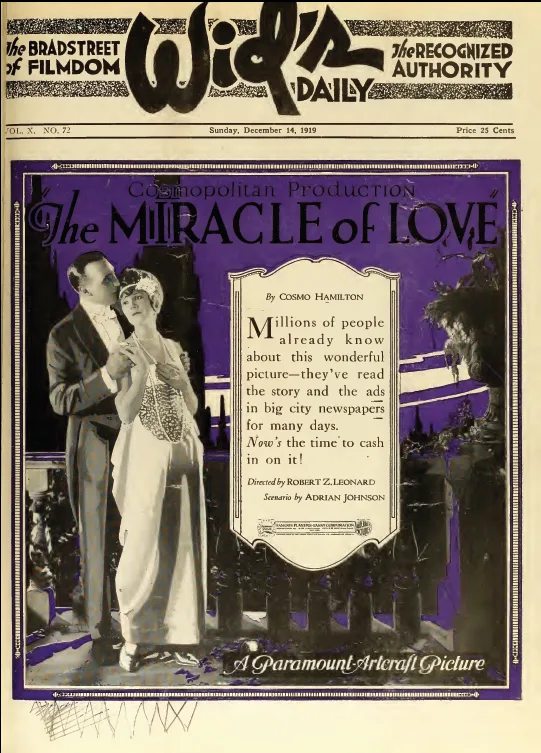 The Miracle of Love poster
