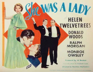 She Was a Lady poster