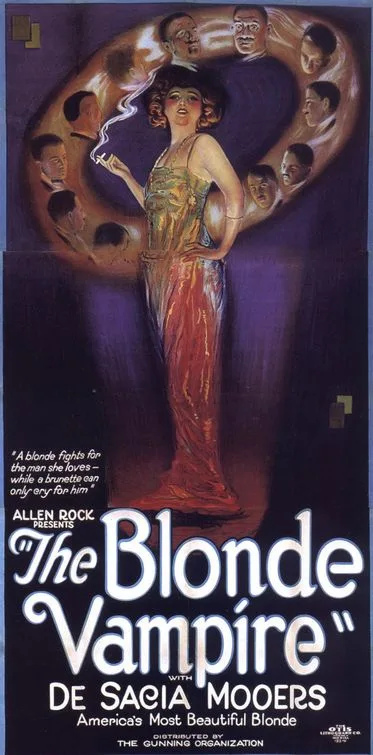 The Blonde Vampire poster