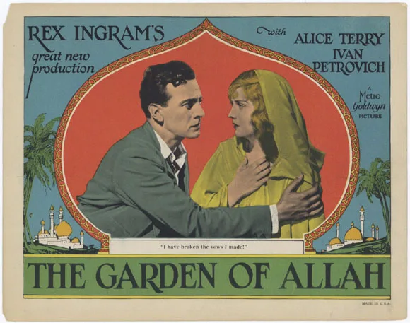 The Garden of Allah poster