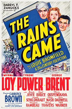 The Rains Came poster