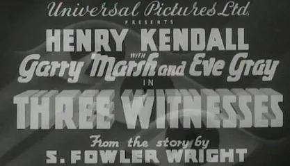 Three Witnesses poster