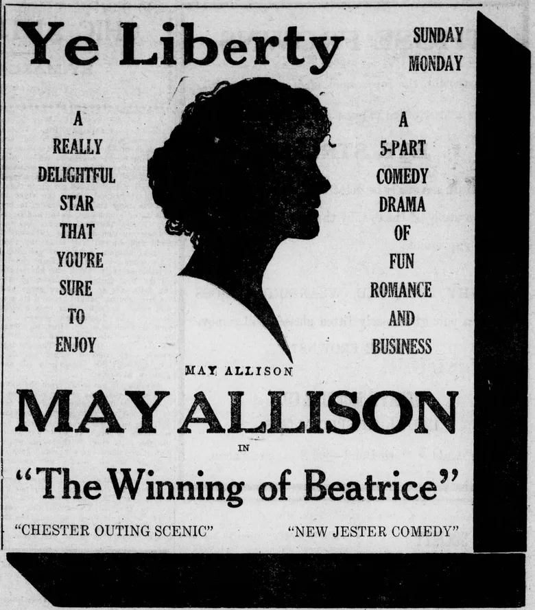 The Winning of Beatrice poster