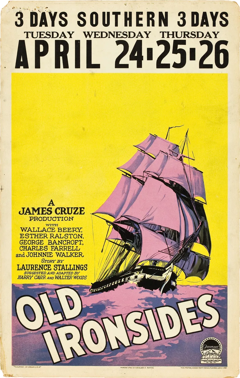 Old Ironsides poster