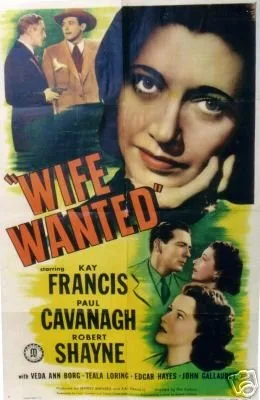 Wife Wanted poster
