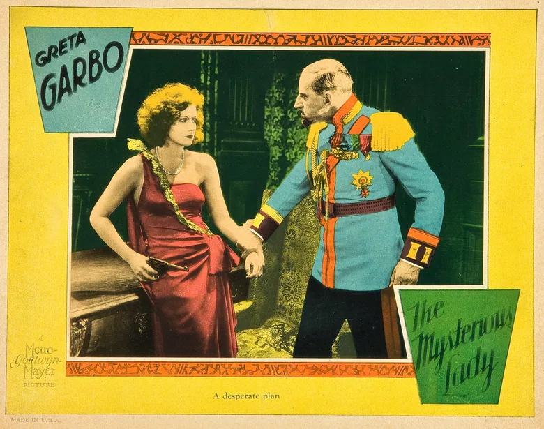 The Mysterious Lady poster