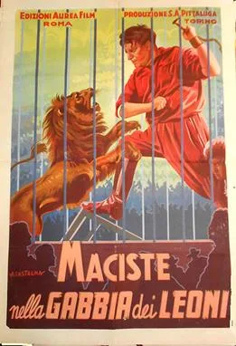 Maciste in the Lion's Cage poster