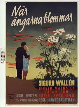 När ängarna blommar poster