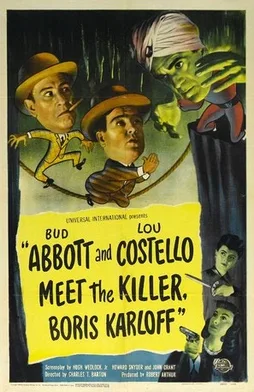 Abbott and Costello Meet the Killer, Boris Karloff poster
