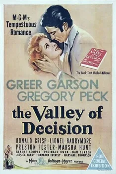 The Valley of Decision poster
