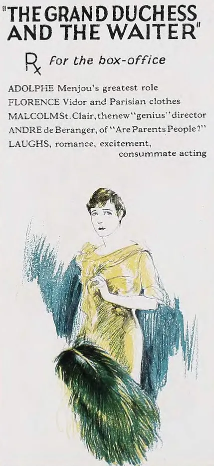 The Grand Duchess and the Waiter poster