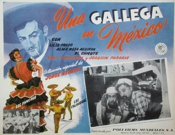 Una Gallega en México poster
