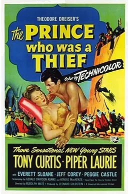 The Prince Who Was a Thief poster
