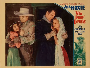 Via Pony Express poster