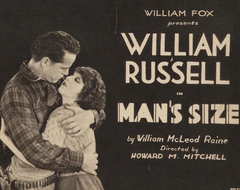 Man's Size poster