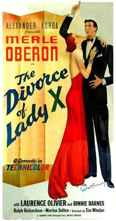 The Divorce of Lady X poster